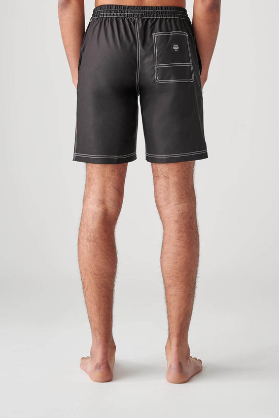 Globe Smashed Poolshort - Black