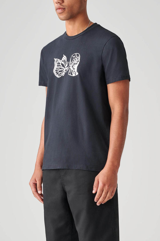 Globe Smashed Tee - Black