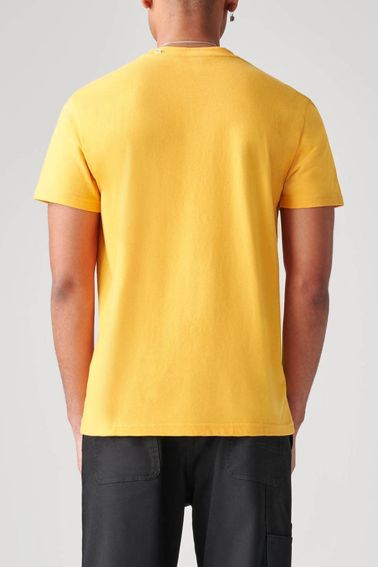 Globe Smashed Tee - Zest