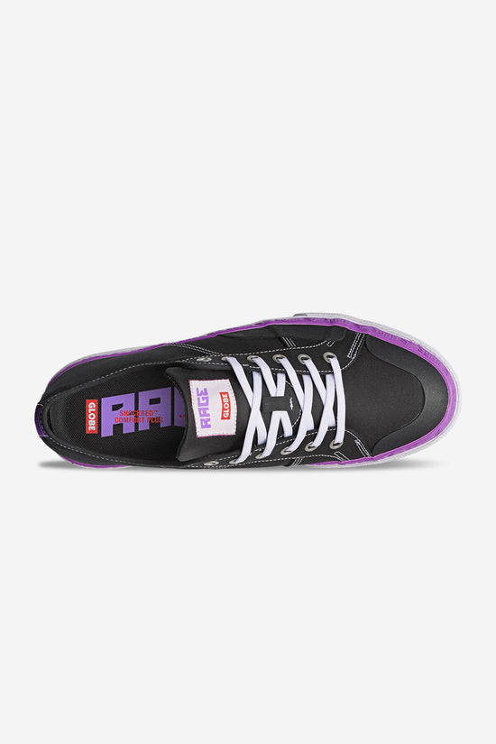 Globe Surplus - Black/White/Rage - Shoes