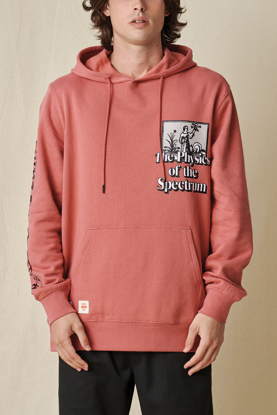 globe The Physics Hoodie - Red Smoke