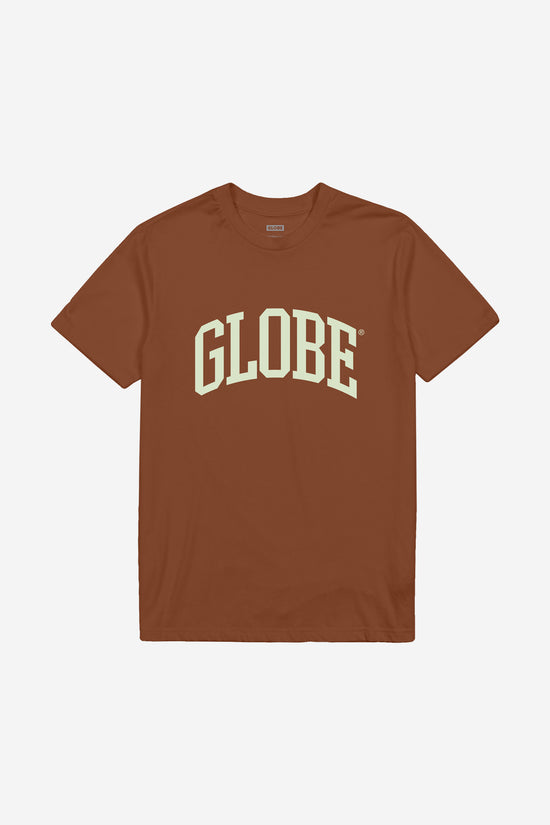 globe Varsity Tee - CHESTNUT