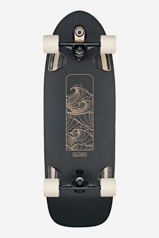 globe Walrus Surf Skate - Black/Peaking