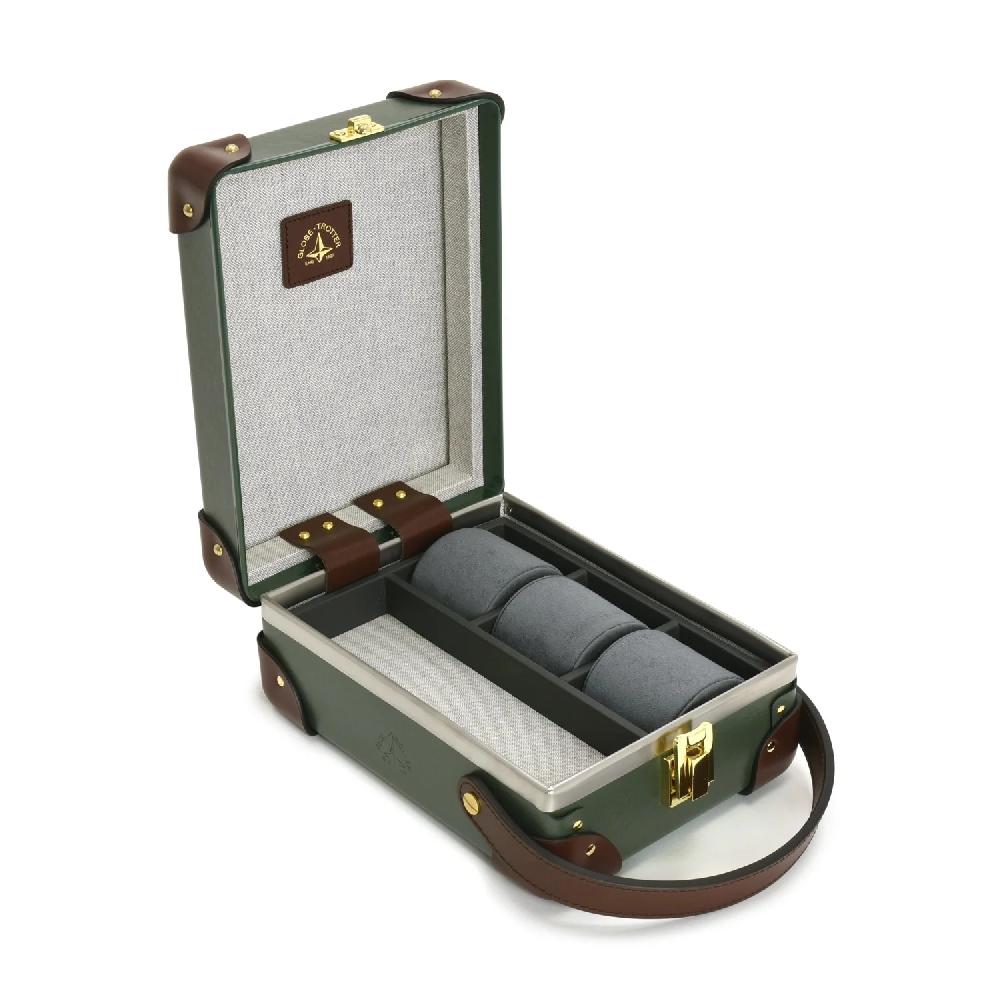 globe trotter Centenary 3-Slot Watch Case