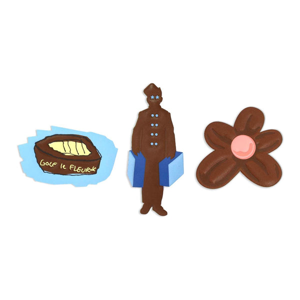 Globe Trotter Golf Le Fleur Sticker Set