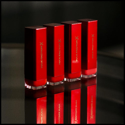 Globe Trotter 02 Sunset Red Max Factor Colour Elixir Lipstick – Creamy Red Moisturising Formula For Smooth Finish