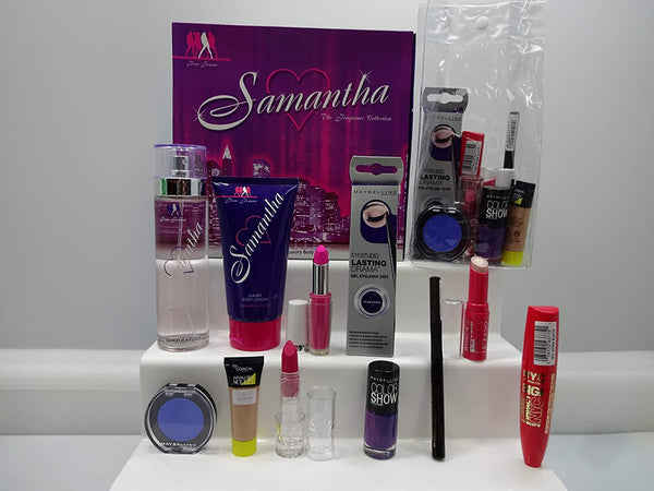 Globe Trotter 10pc Bundle Make Up & Perfume Samantha 2pc Perfume Set & Make Up + Foundation