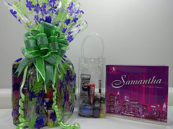 Globe Trotter 10pc Bundle Make Up & Perfume Samantha 2pc Perfume Set & Make Up + Foundation