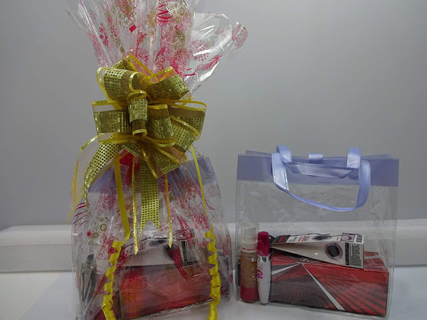 Globe Trotter 10pc Make Up & Perfume Set Gift Hamper Mix Brands Lipsticks Lipgloss Eye Shadow Eyeliner