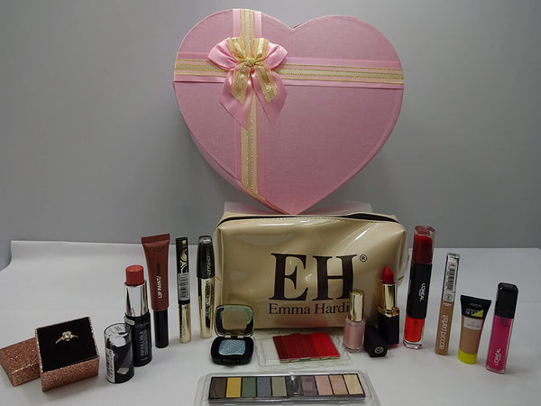 Globe Trotter 12pc L'Oreal Make Up Products In Gift Box Gift Wrapped Valentines Day Hamper For Her