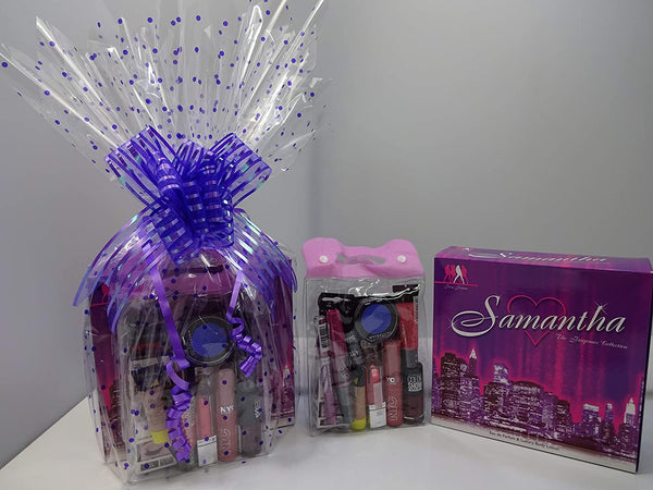 Globe Trotter 12pc Make Up & Perfume Hamper Bundle For Women Samantha 2pc Perfume Set Make Up Toe Nails