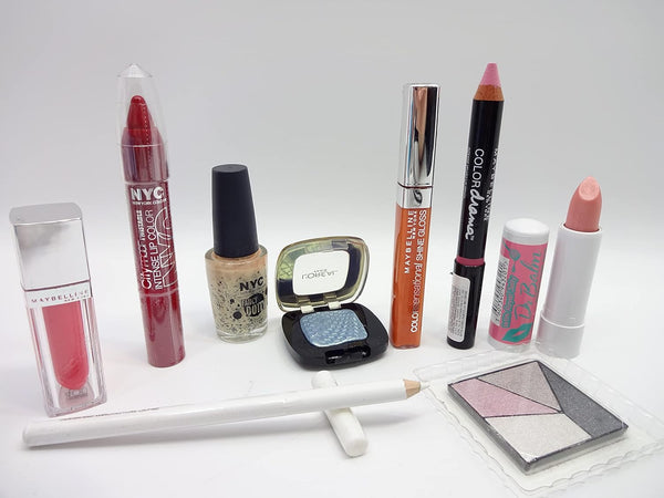 Globe Trotter 9pc Make Up Products Bundle Set Gift Hamper - Mix Brands