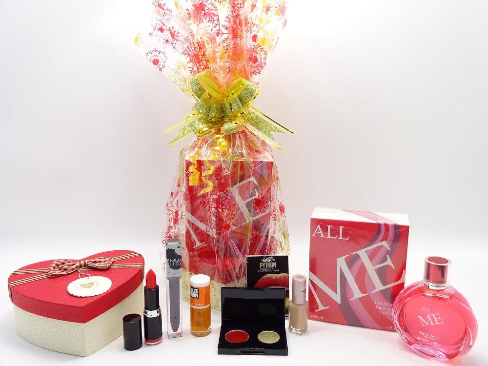 globe trotter All Me Women's Perfume For Her 100ml (Inspired By Pure Poison) & 5pc Make Up Kit Gift Hamper