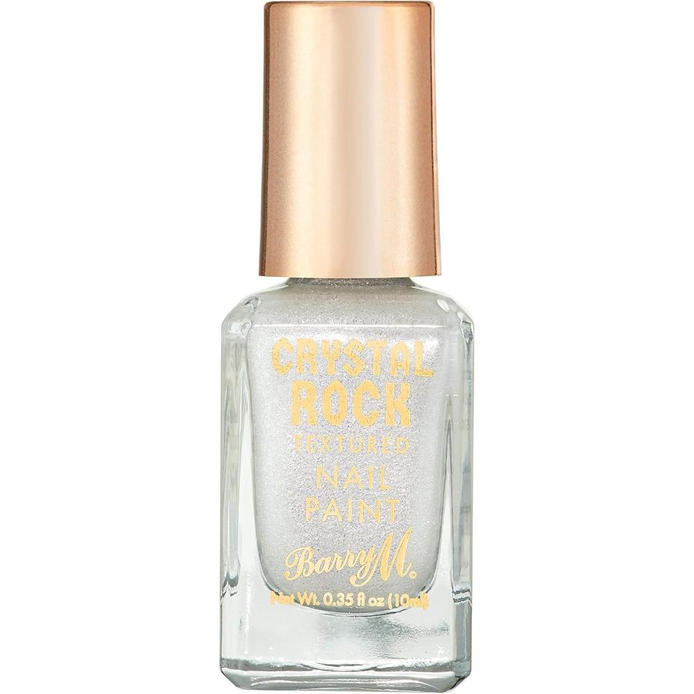 globe trotter BARRY M CRYSTAL ROCK 10ML NAIL POLISH WHITE MOONSTONE 10ml