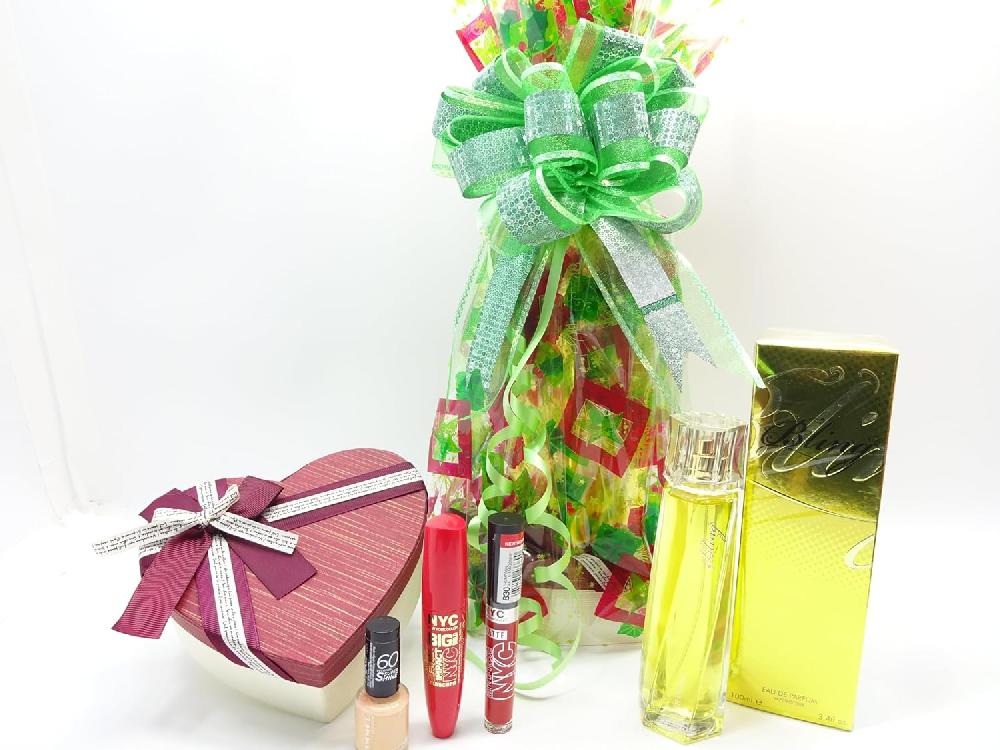 globe trotter BLING 100ml Perfume & Make Up Kit Gift Hamper Beauty Bundle