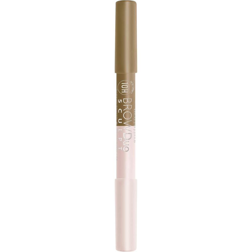 globe trotter Bourjois Brow Duo Sculpt Eyebrow Pencil and Highlighter 21 Blond 1.95g