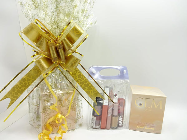 Globe Trotter GEM Perfume & Make Up Kit Gift Hamper Beauty Bundle + Foundation