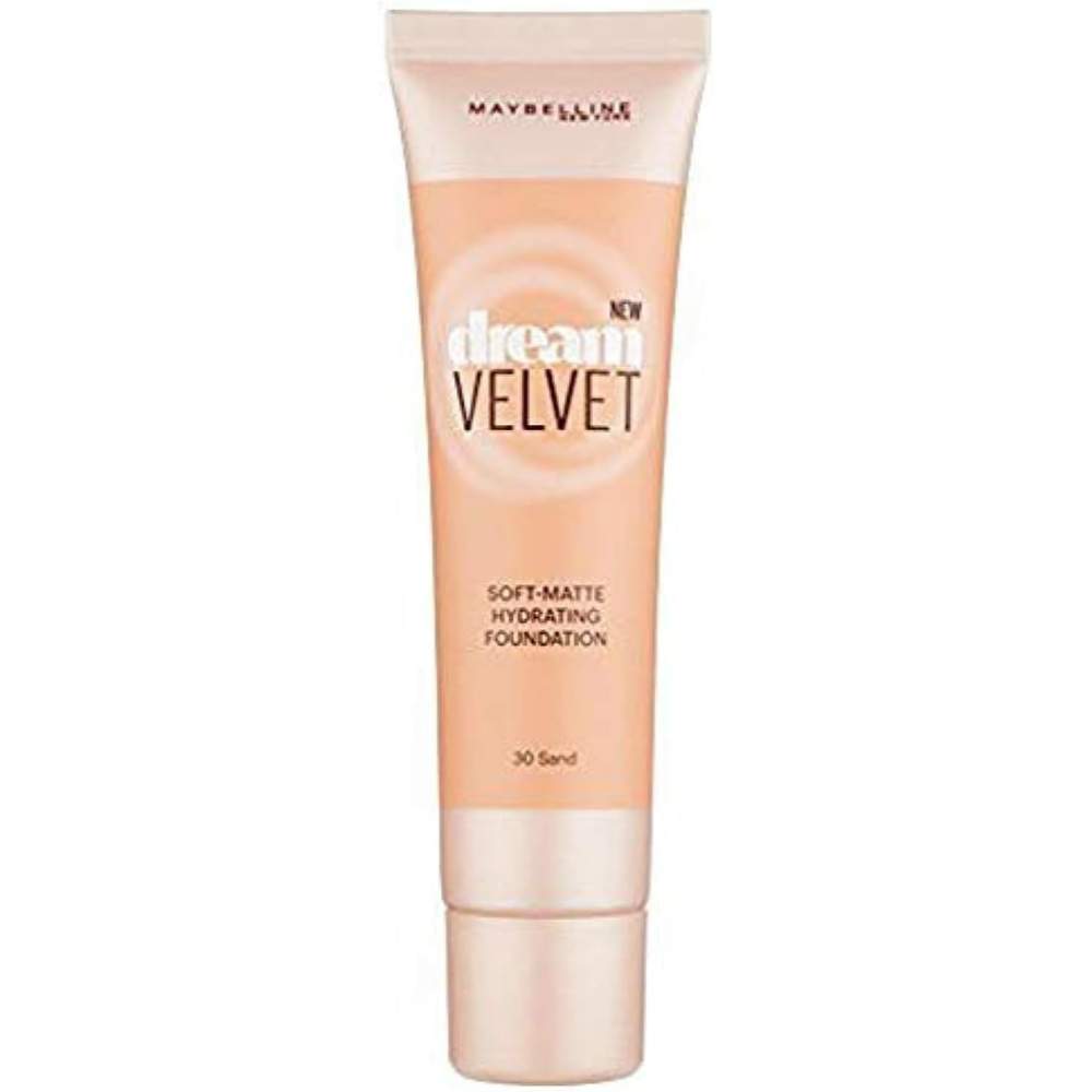 globe trotter Gemey Maybelline Dream Velvet Foundation 30 Sand 30 ml