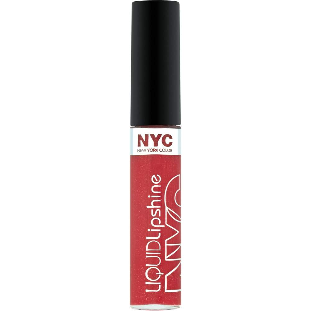 globe trotter NYC Liquid Lip Shine Rockefeller Red