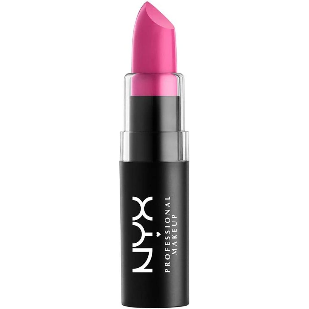 globe trotter NYX Matte Lipstick SHOCKING PINK