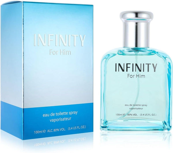 Globe Trotter Infinity For Him 100ml EDT Perfume For Men Free Manicure Tool Set Father's Day Hamper For Dad