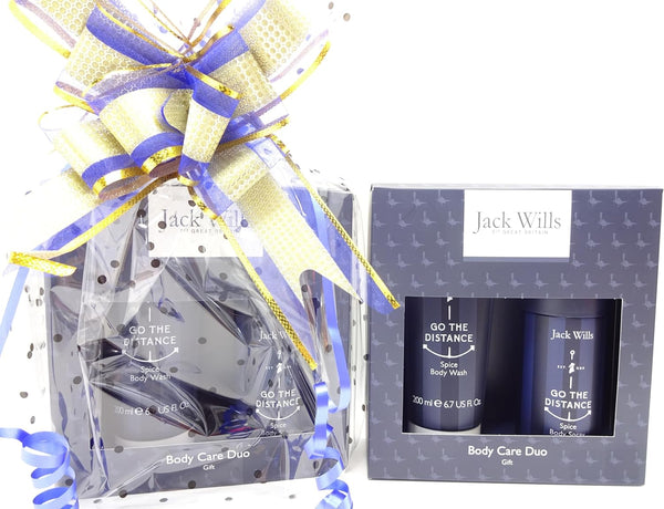 Globe Trotter Jack Wills Body Care Duo Gift Set Gift Hamper For Men