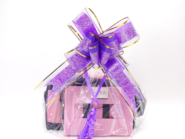 Globe Trotter Jack Wills Travel Bag Gift Set - Includes Floral Scented Body Wash Spray & Soap Jack Wills Card Holder & Lip Balm Ladies Gift Set Gift Hamper