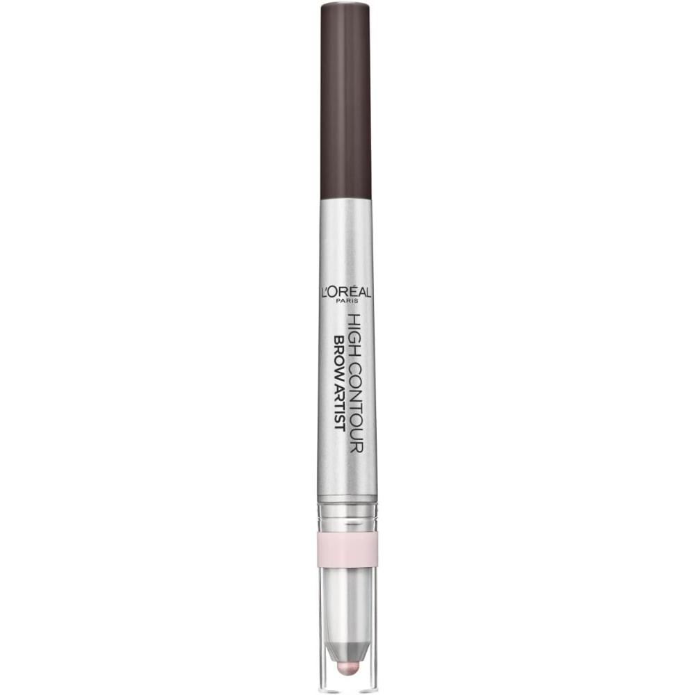 globe trotter L'Oreal 107 Cool Brunette High Contour Brow Pencil & Highlighter Duo