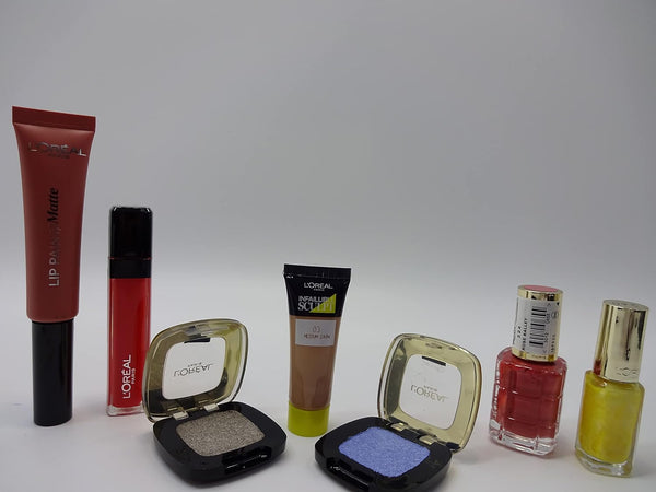 Globe Trotter L'Oreal 6pc Glamour Beauty Bundle Collection Gift Box Gift Set Foundation