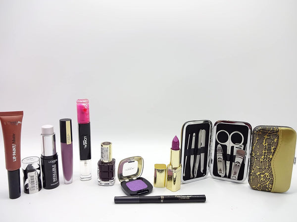 Globe Trotter L'Oreal 8pc Beauty Bundle Gift Set Manicure Tool Set