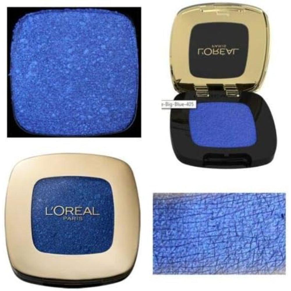 globe trotter L'Oreal Color Riche L'Ombre Pure Mono Eye Shadow The Big Blue 405