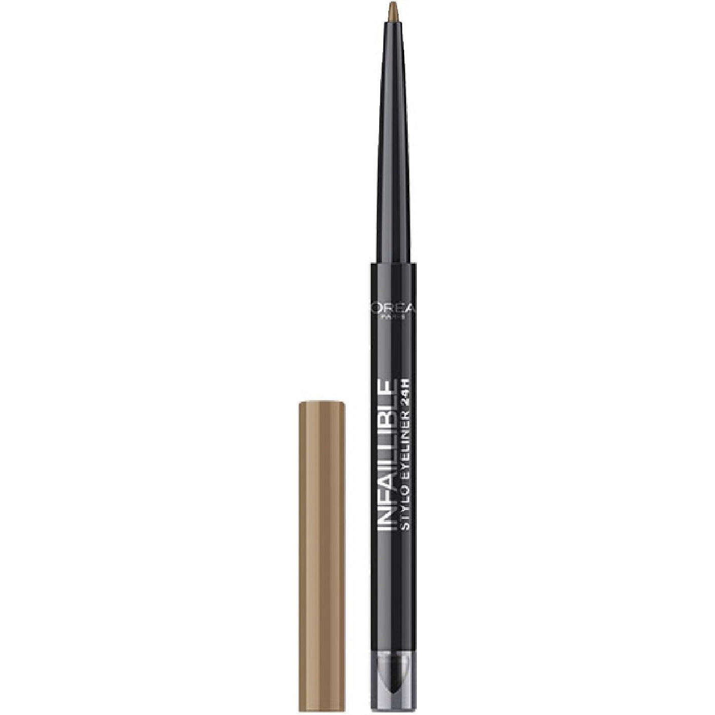 globe trotter L'Oreal Infallible Stylo Eyeliner 320 Nude Obsession