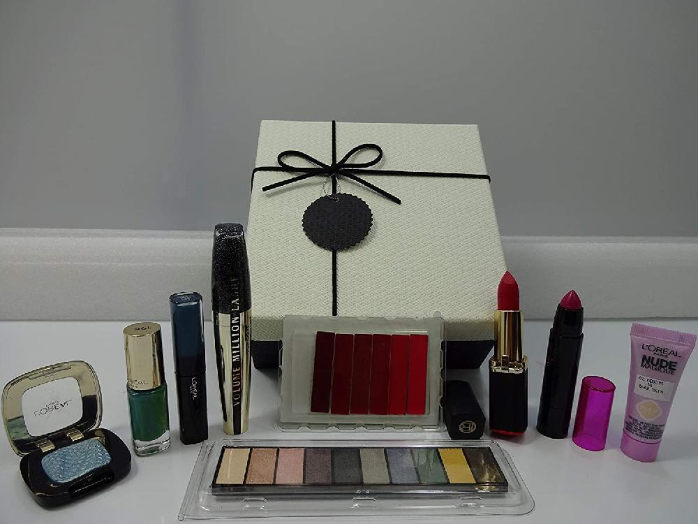 globe trotter L'Oreal Make Up Gift Box Gift Set 8 Piece Make Up In Gift Box Free Foundation