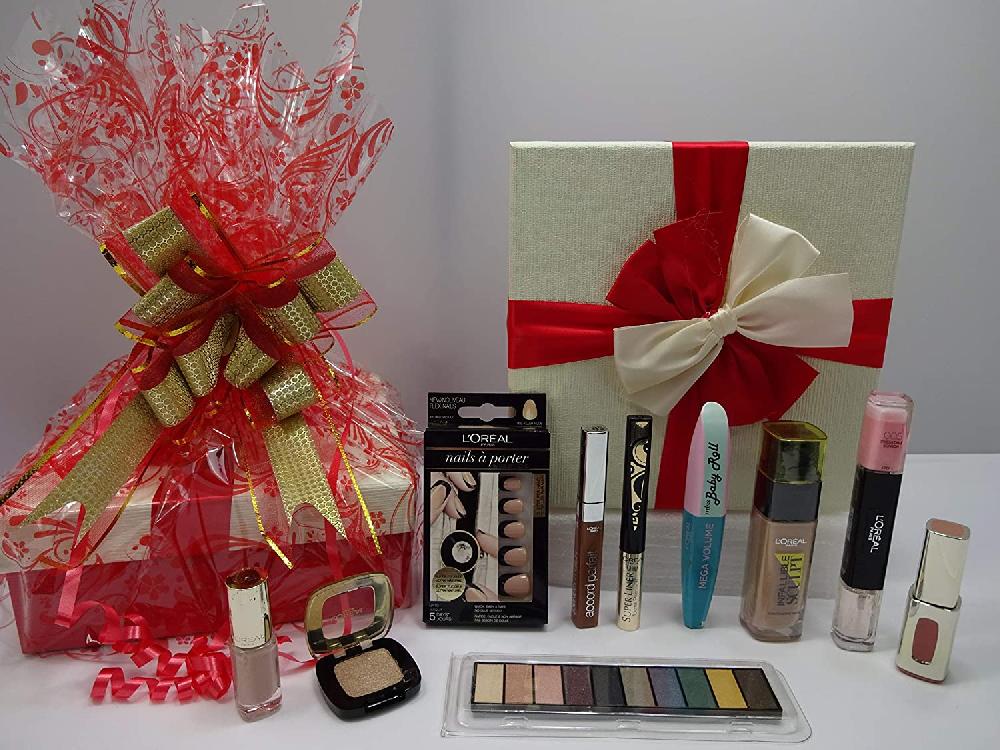 globe trotter L'Oreal Make Up Glam Box Gift Set Hamper Luxury Beauty Bundle For Women
