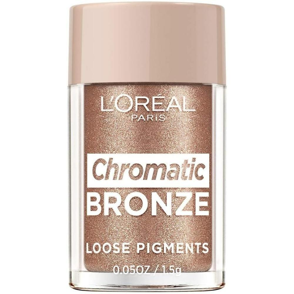 globe trotter L'OREAL - Ombre à paupières - CHROMATIC BRONZE - Loose Pigments - 1.5g - 1 As If