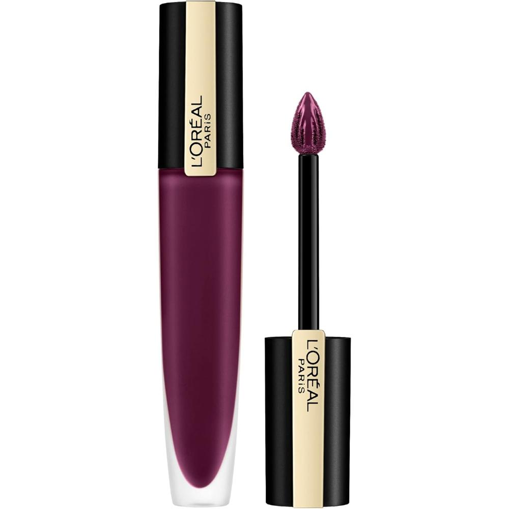 globe trotter L'Oréal Paris 131 I Captivate Rouge Signature Matte Liquid Lipstick