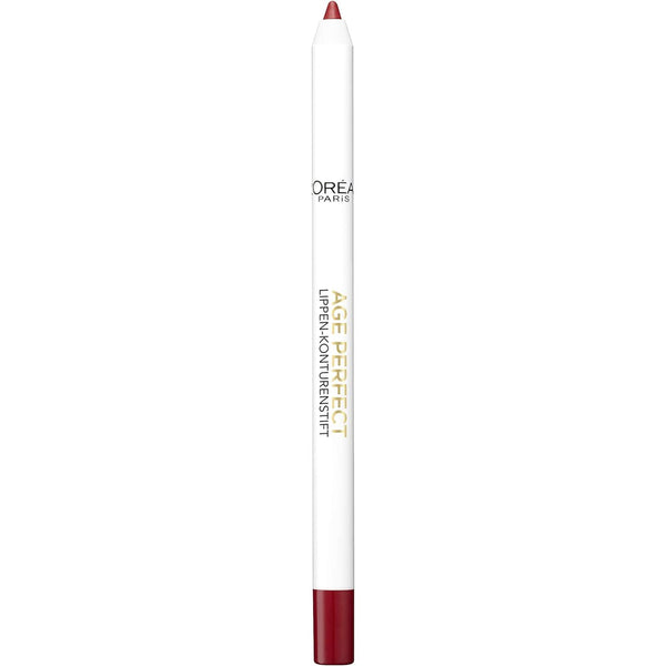 Globe Trotter L'Oréal Paris Age Perfect Lip Liner In Number 394 Flaming Carmine Lip Liner In Bright Red