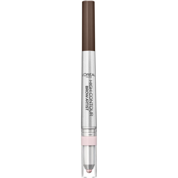 Globe Trotter L'Oreal Paris High Contour Brow Pencil & Highlighter Duo 105 Brunette