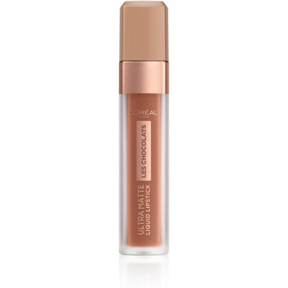 globe trotter L'Oreal Paris Les Chocolats Ultra Matte Liquid Lipstick 862 Volupto Choco