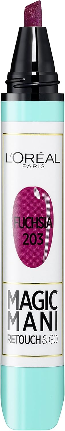 Globe Trotter L'Oreal Paris Magic Make Up Designer Mani Nail In Felt Touch-up 203 Fuchsia