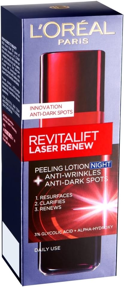 Globe Trotter L'Oreal Paris Revitalift Laser Renew Night Peeling Lotion 125ml