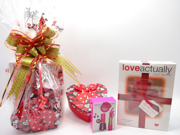 Globe Trotter Love Actually 100ml Perfume & 3pc Make Up Kit Gift Hamper Beauty Bundle
