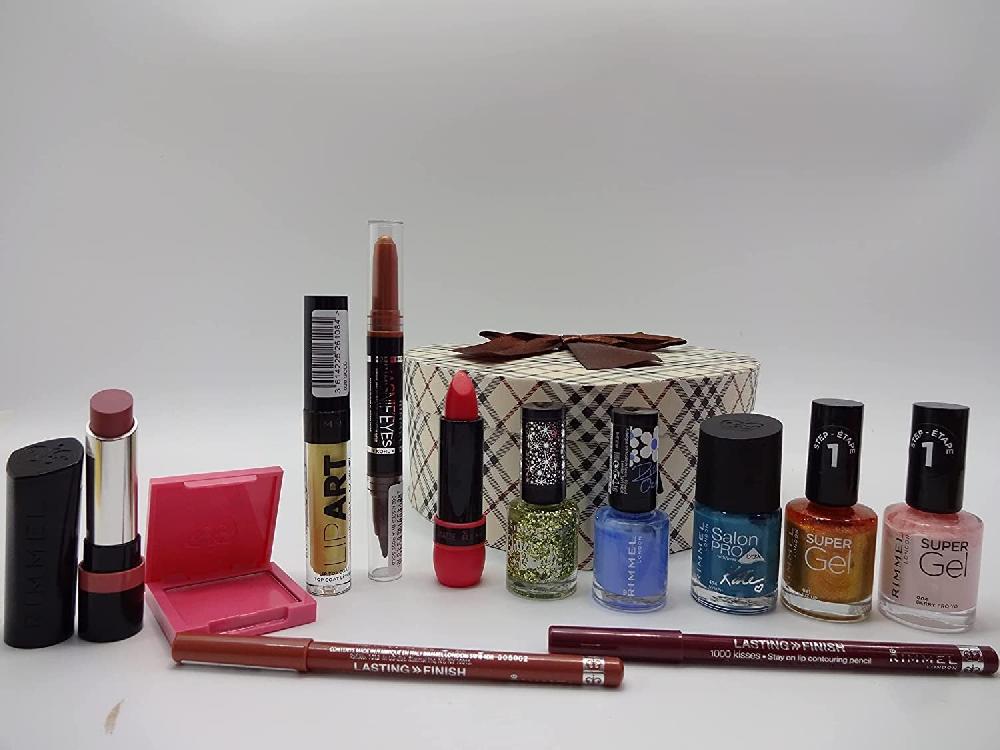 globe trotter Lovers Day Gift For Her Rimmel London Make Up Beauty Bundle For Women Gift Box