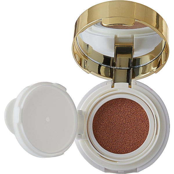 Globe Trotter Luxe-Glow-Beam-Liquid-Highlight-Cushion - MUA LUXE