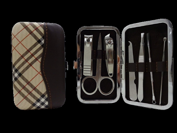 Globe Trotter Luxury Fathers Day Gift Box For Men - GOLD FORTUNE POUR HOMME 100ML EAU DE TOILETTE FOR MEN (SENSATIONAL FRAGRANCES) + 7cs Stainless Steel Nail Care Personal Manicure Kit In Gift Box