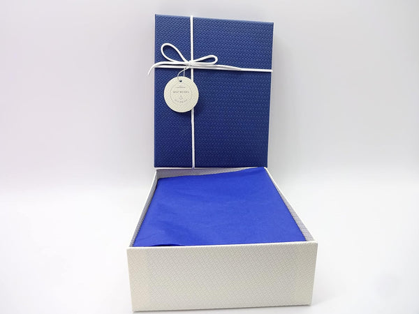 Globe Trotter Luxury Fathers Day Gift Set For Men - Ice Blue 100ml EDT For Men & Manicure Grooming Travel Tool Kit - Gift Set For Him