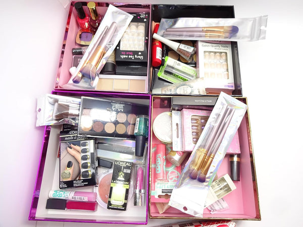 Globe Trotter Luxury Mystery Beauty Cosmetic Box Mix Brands Beauty Box Stocking Filler - 12+ Premium Beauty Products - Worth Over £70