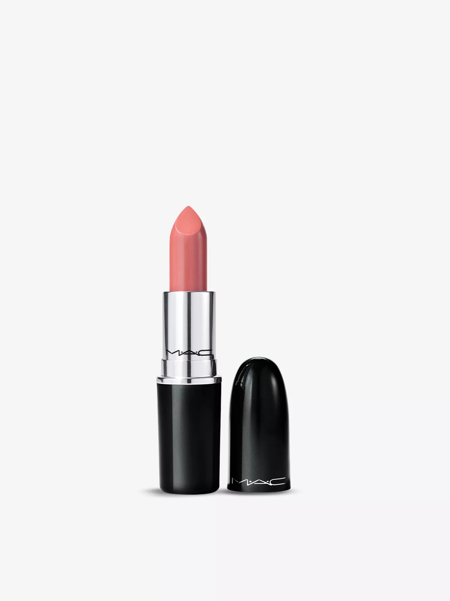 globe trotter MAC Lustreglass high-shine lipstick 542 SELLOUT