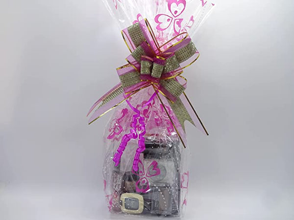 Globe Trotter Make Up Bundle Gift Hamper For Her Make Up Nails Toe Nails Pouch & Eyeshadow Gift Wrapped