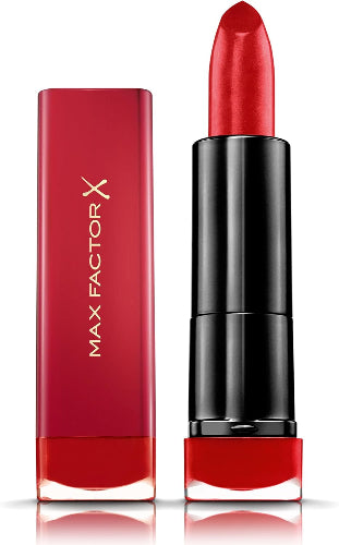 globe trotter Max Factor 1 Ruby Red Colour Elixir Lipstick – Intense Moisturising Satin Lip Colour